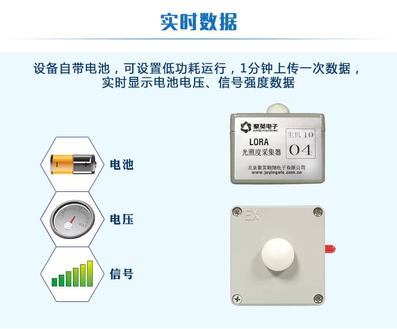 LORA光照度采集器