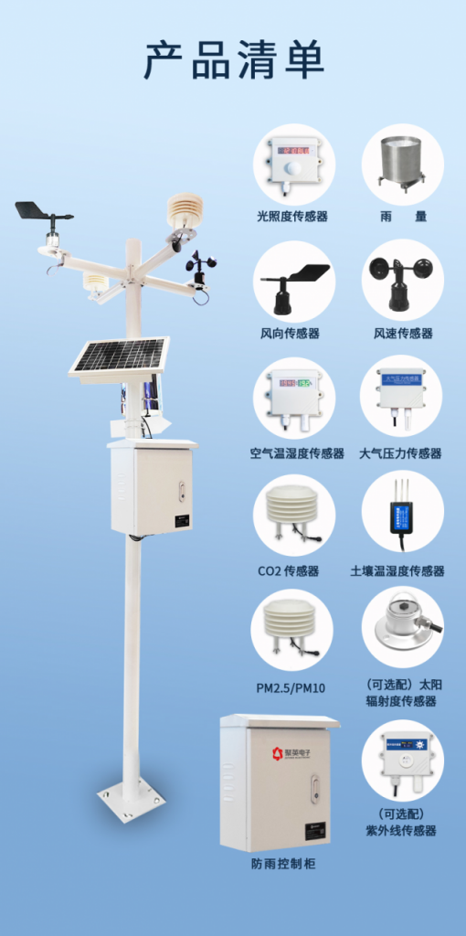 聚英云農農業氣象站 配套設備