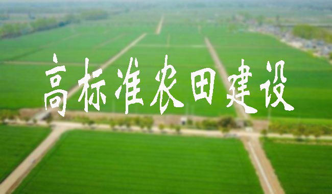 無錫市整區(qū)域推進(jìn)高標(biāo)準(zhǔn)農(nóng)田建設(shè)