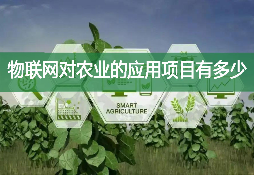 物聯(lián)網對農業(yè)的應用項目有多少