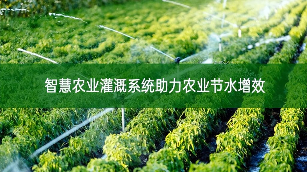 智慧農業灌溉系統助力農業節水增效