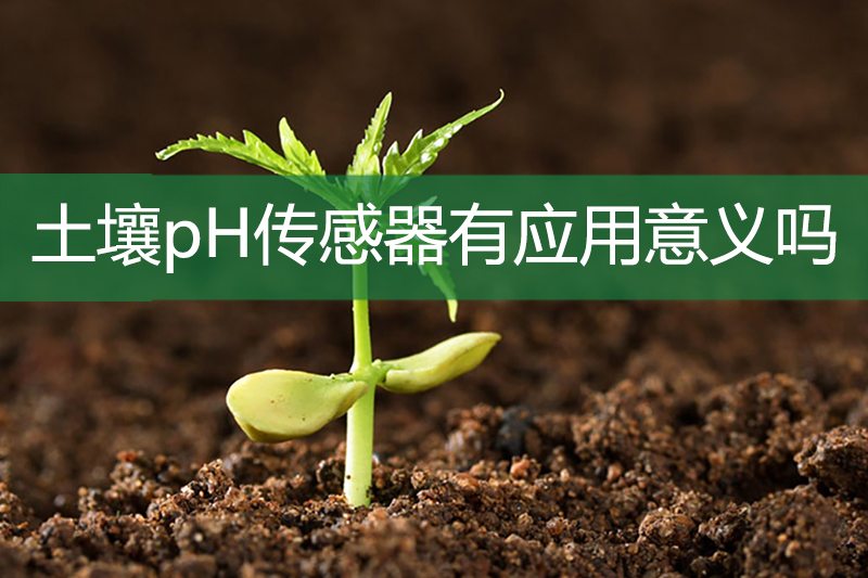 土壤pH傳感器有應用意義嗎
